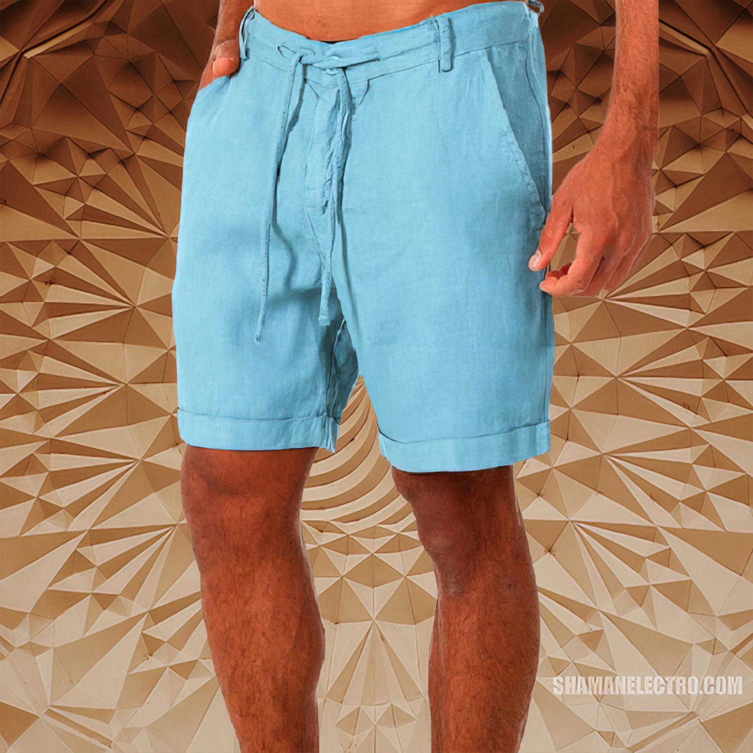 Men's Linen Shorts