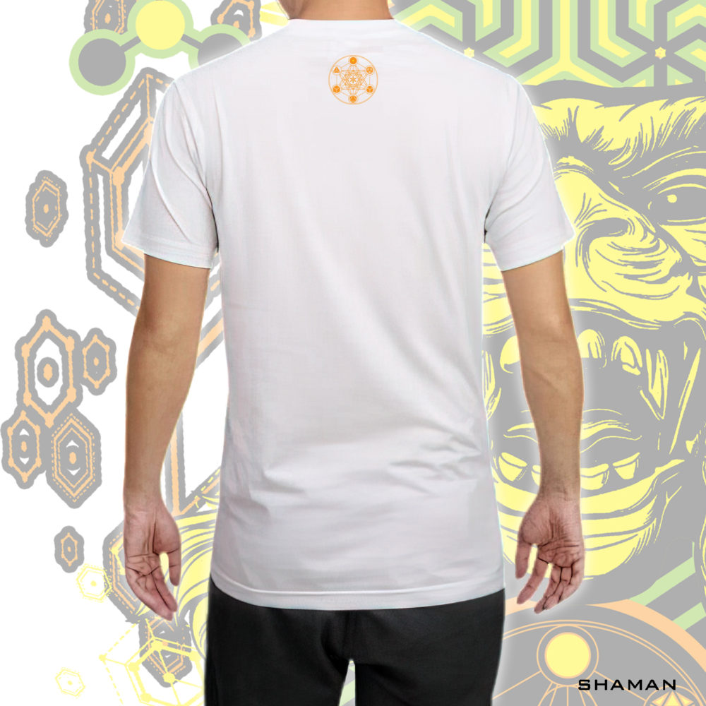 Hanuman White Tee BS With BG Hanuman White Tee BS With BG