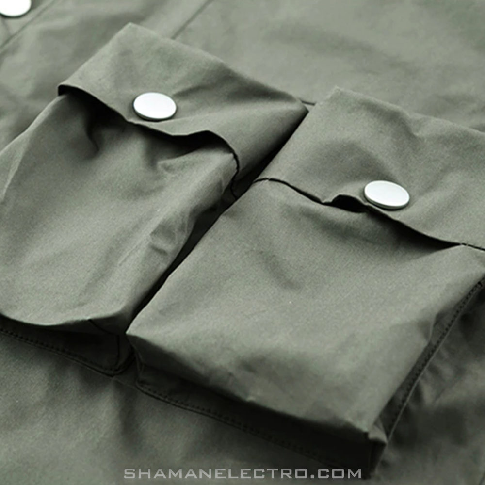 Cargo Shirts Green Detail 02 Cargo Shirts Green Detail 02