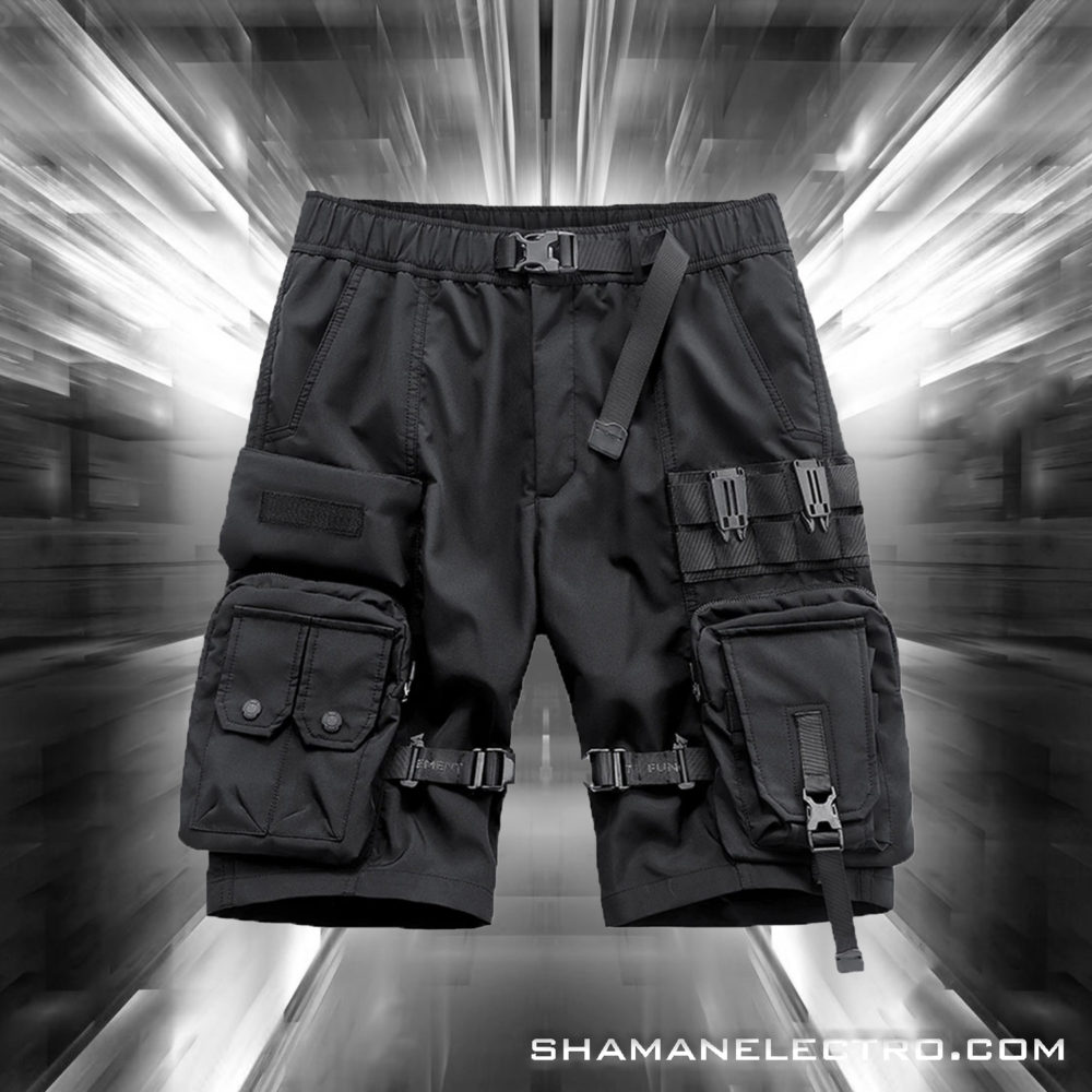 Cargo Shorts Techwear Front