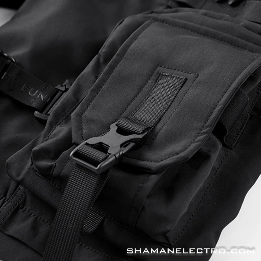 Cargo Shorts Techwear Pocket Detail Cargo Shorts Techwear Pocket Detail