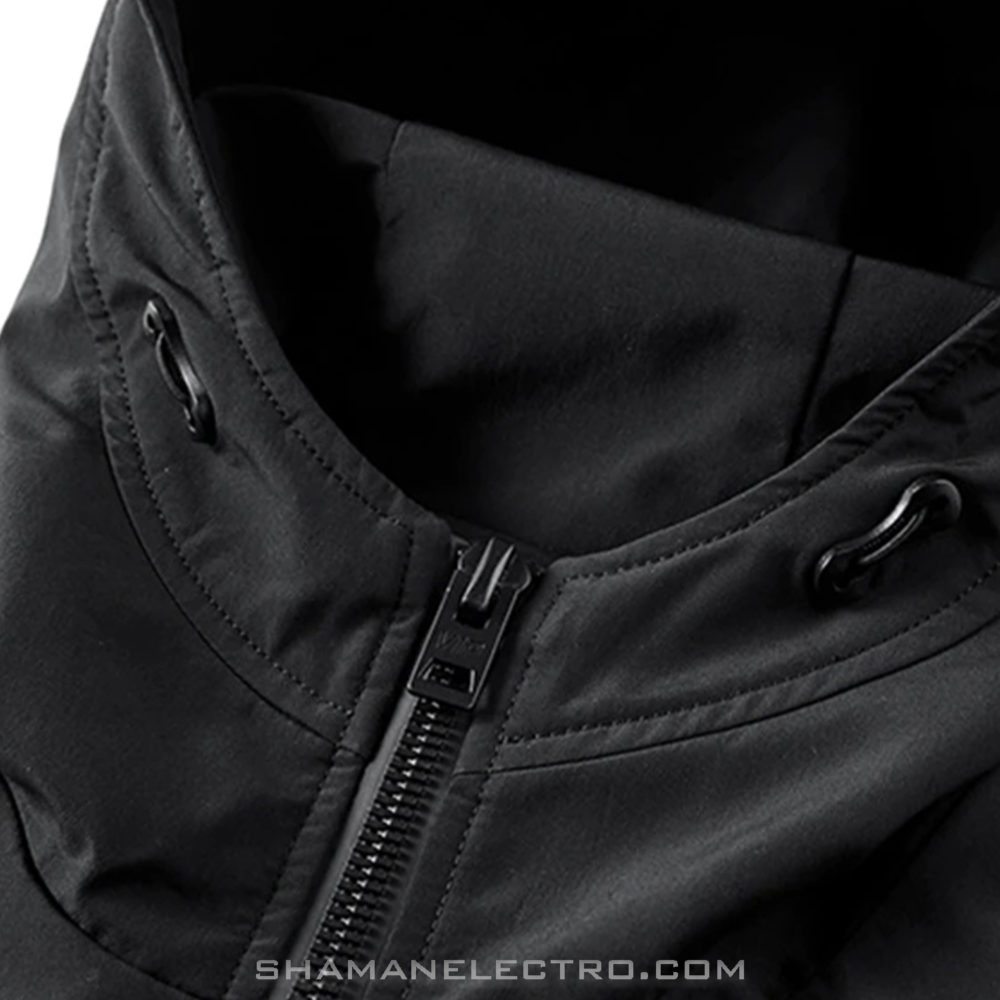 Jacket Hooded Detail 01